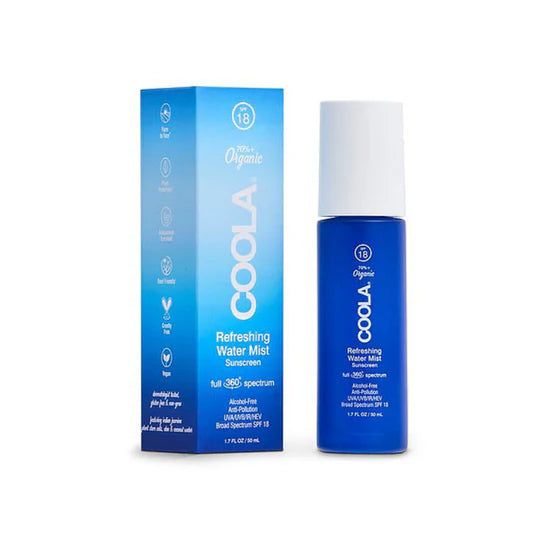 Brume d'eau rafraîchisssante - Écran Solaire FPS 18