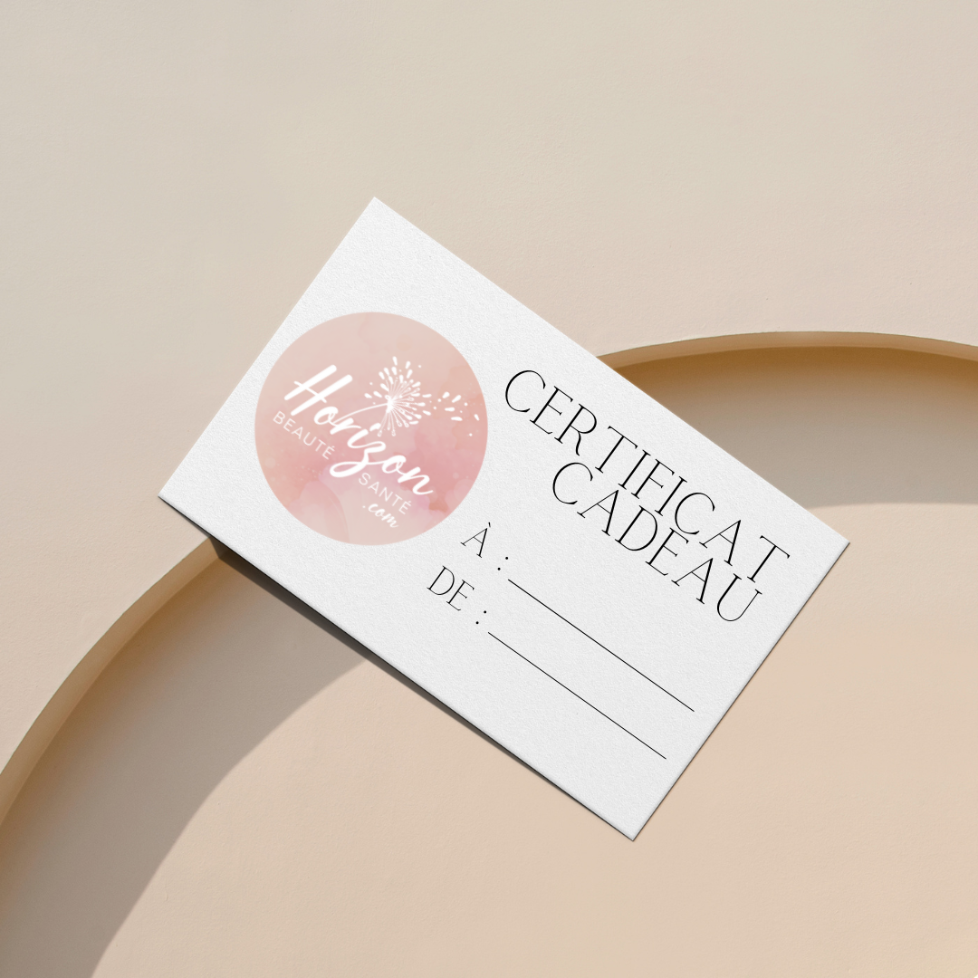 Certificat cadeau Horizon Beauté Santé