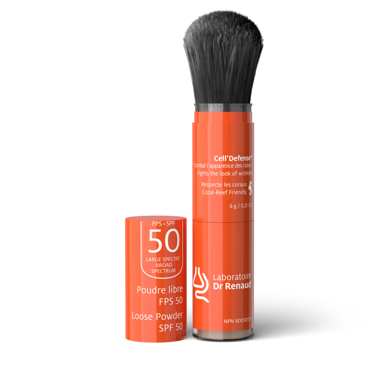 Pinceau Poudre Libre Spectre FPS 50 (Minéral) couleur bronze