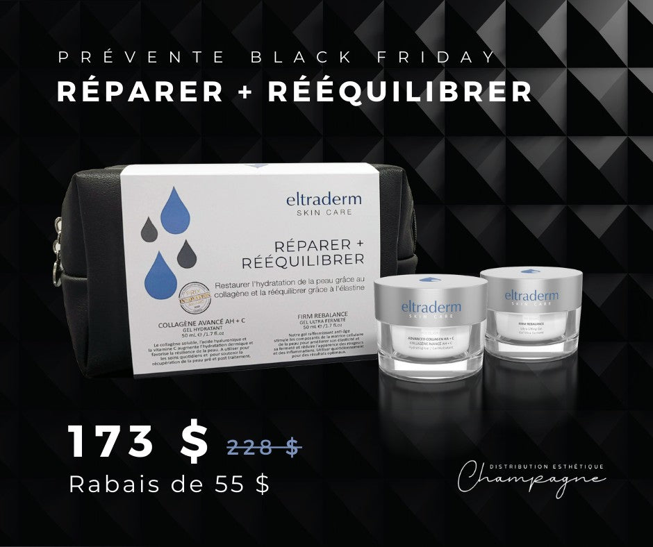 Trousse Duo Gel Réparer et Rééquilibrer - COFFRET NOËL